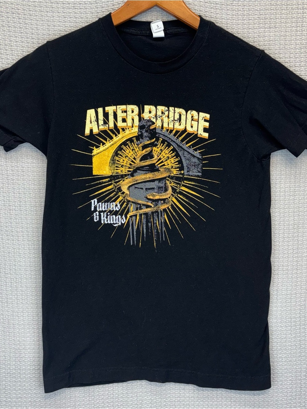 Alter Bridge Pawns & Kings 2023 Tour Concert Medium T Shirt Tremonti Creed
